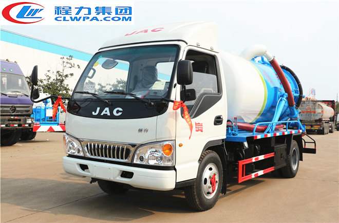 江淮康玲5方吸污車